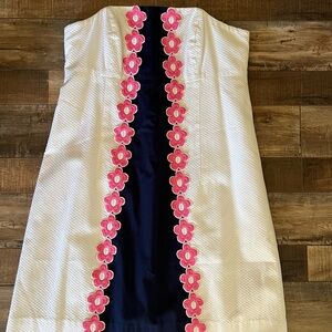 Lilly Pulitzer strapless dress